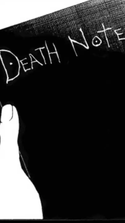 ai character: MHA death note background