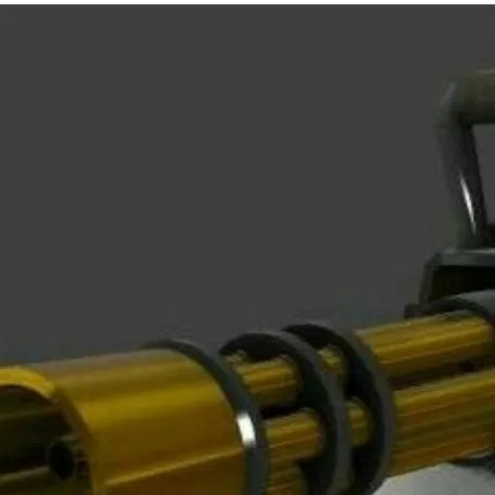 chat with ai character: gold minigun raid