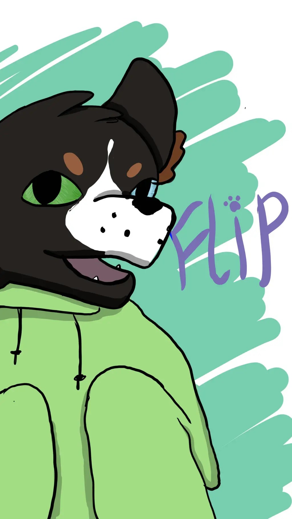 ai character: •☆Flip_Itz☆• background