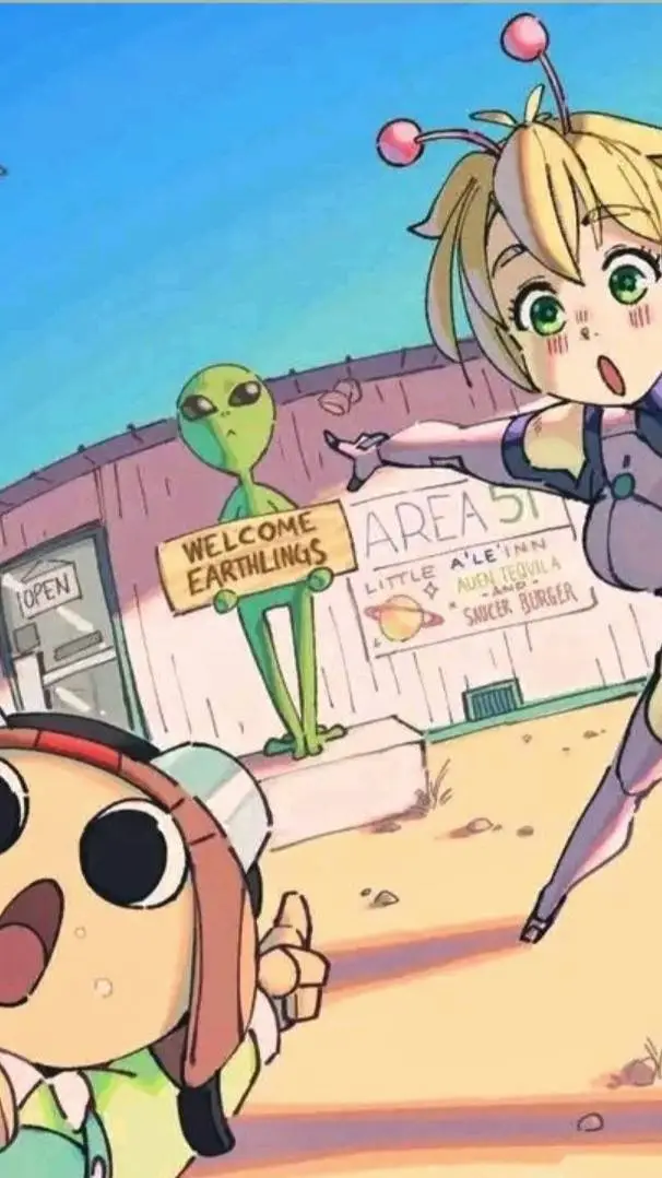 ai character: dandadan y vos background