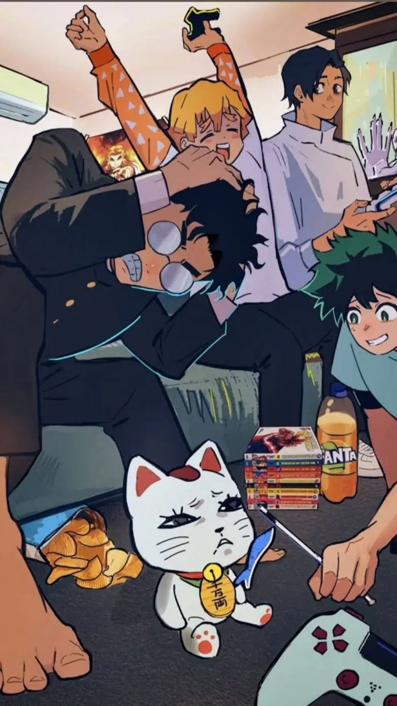 ai character: Dan, MHA, ky y vos background