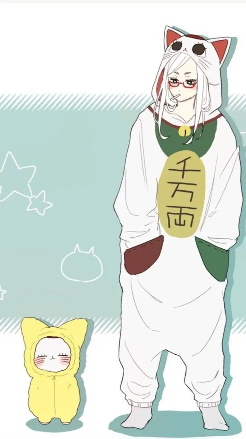 ai character: dandadan y marin background