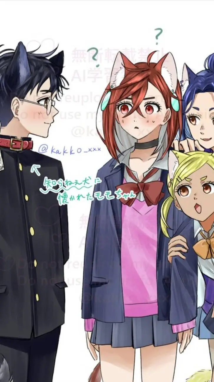 ai character: dandadan background