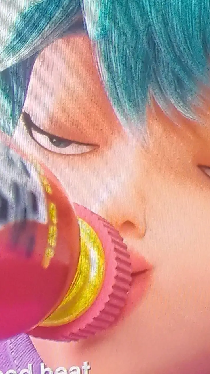 ai character: baby Saja background