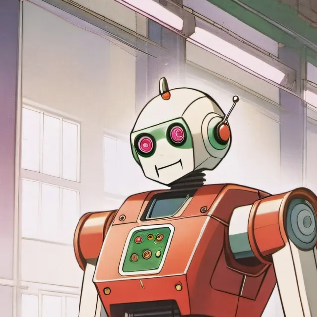 chat with ai character: Robot