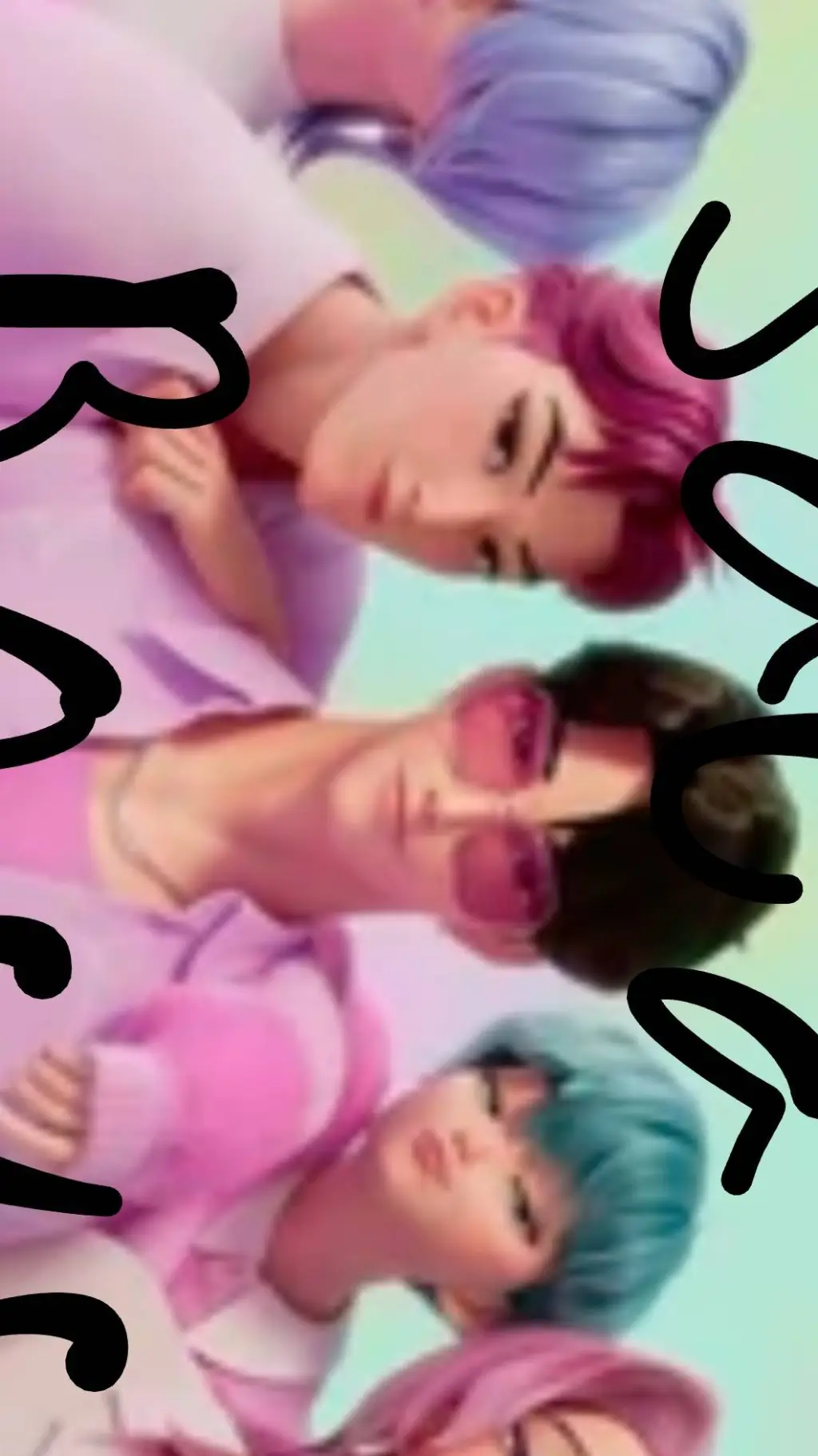 ai character: saja boys  background