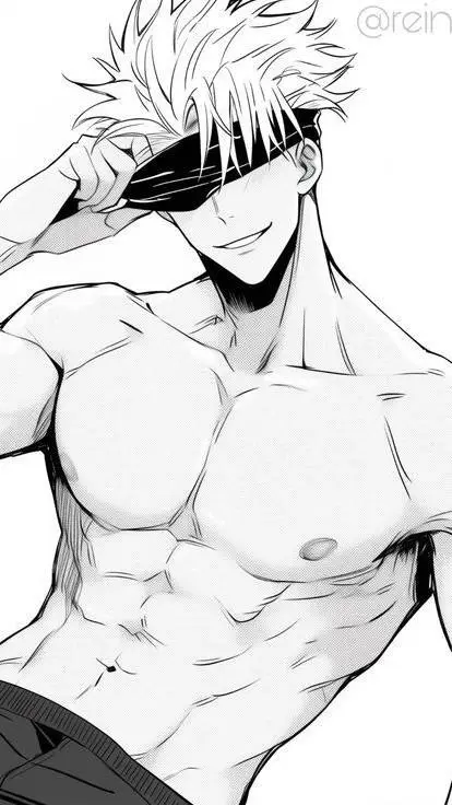 ai character: gojo saturu background