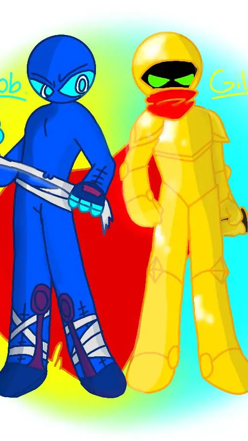 ai character: Gilded guy x Oxob  background