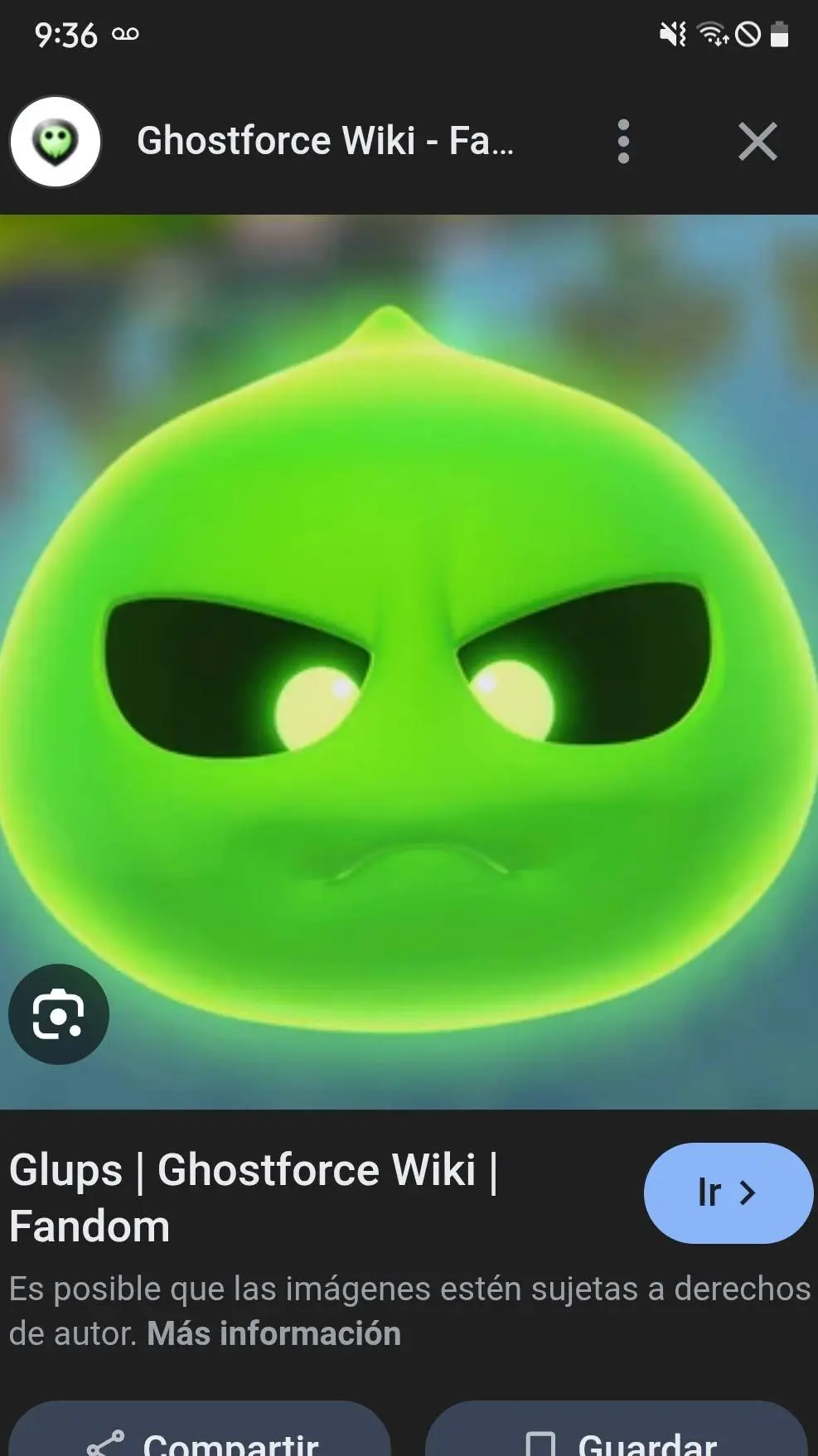 ai character: glups background