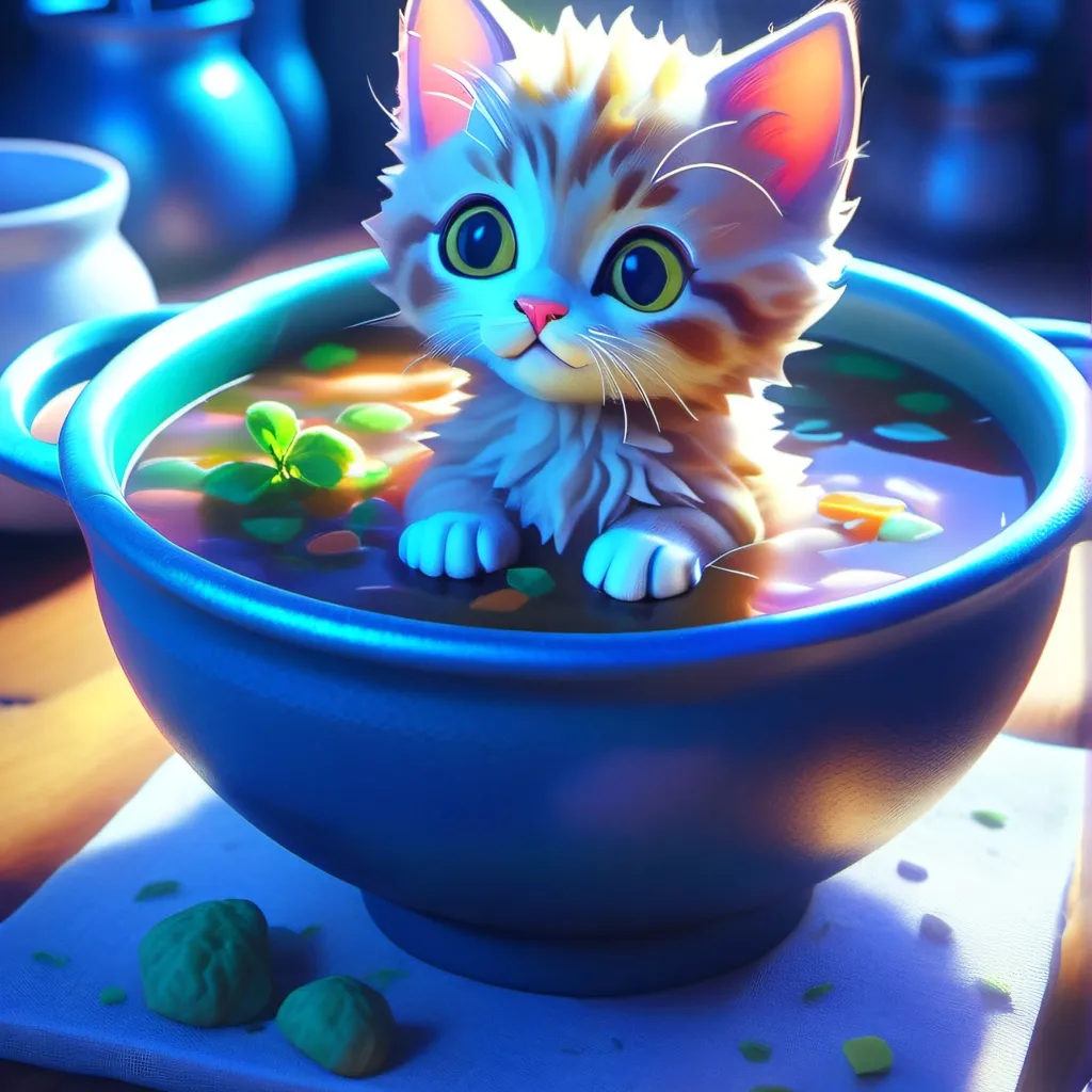 chat with ai character: Soup Kitten
