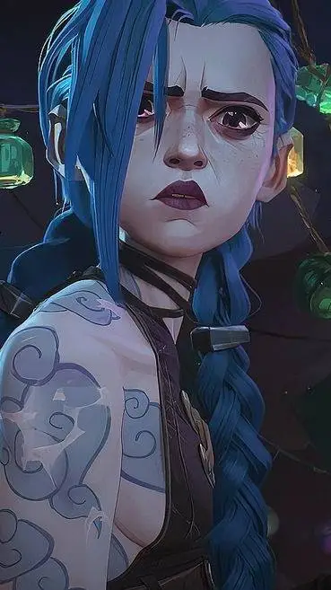 ai character: jinx background