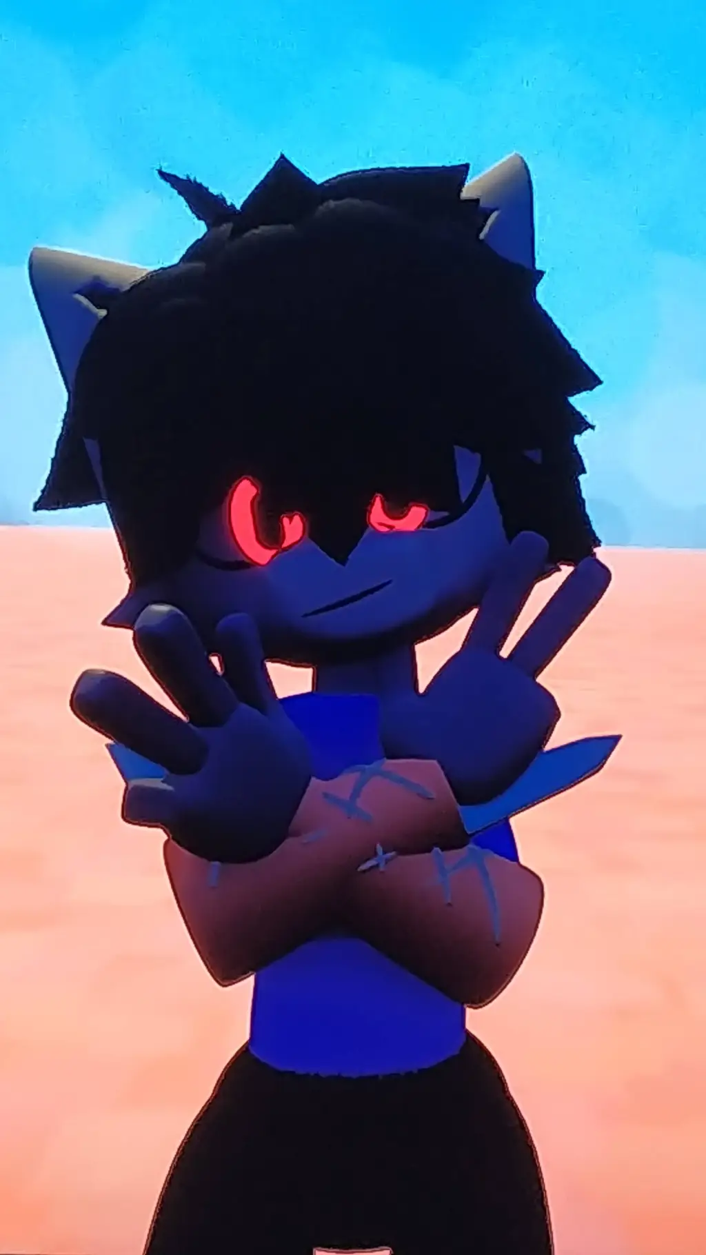 ai character: JokoWolfy background