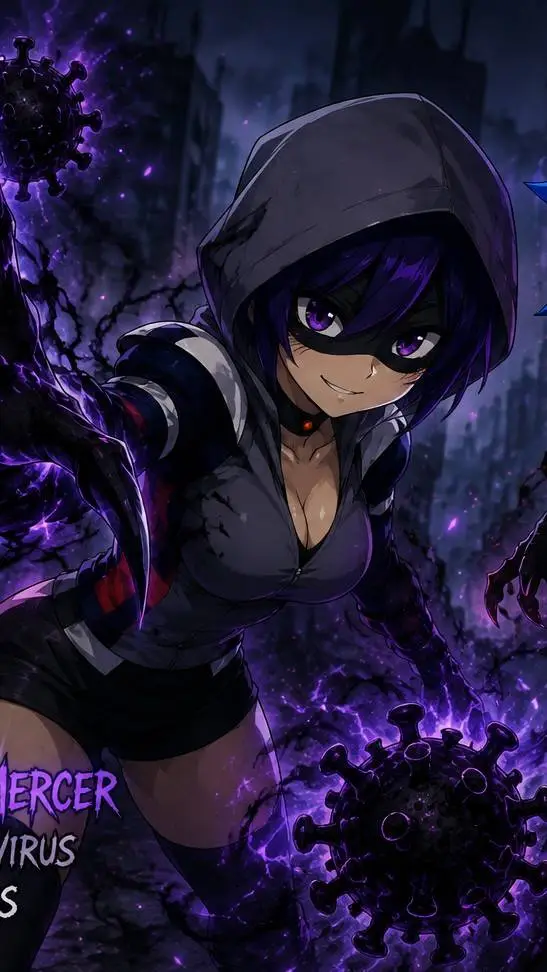 ai character: vortex mercer background