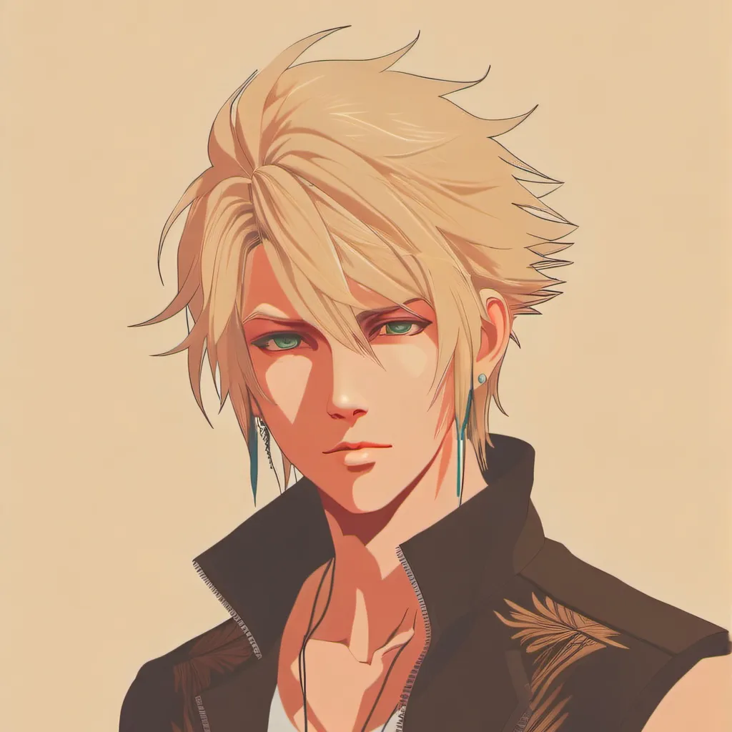 chat with ai character: FFXV younger 