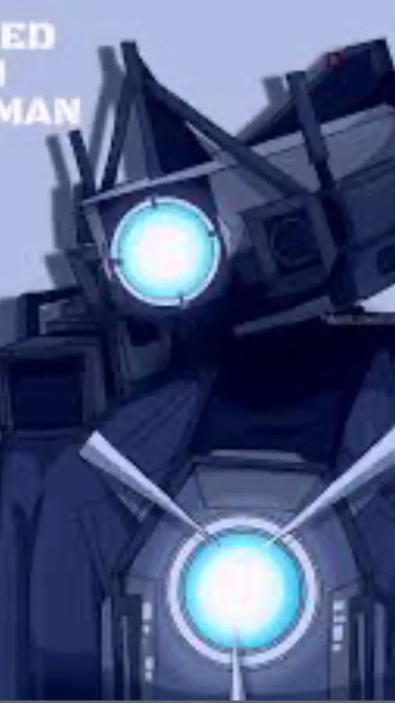 ai character: Titan cameraman  background
