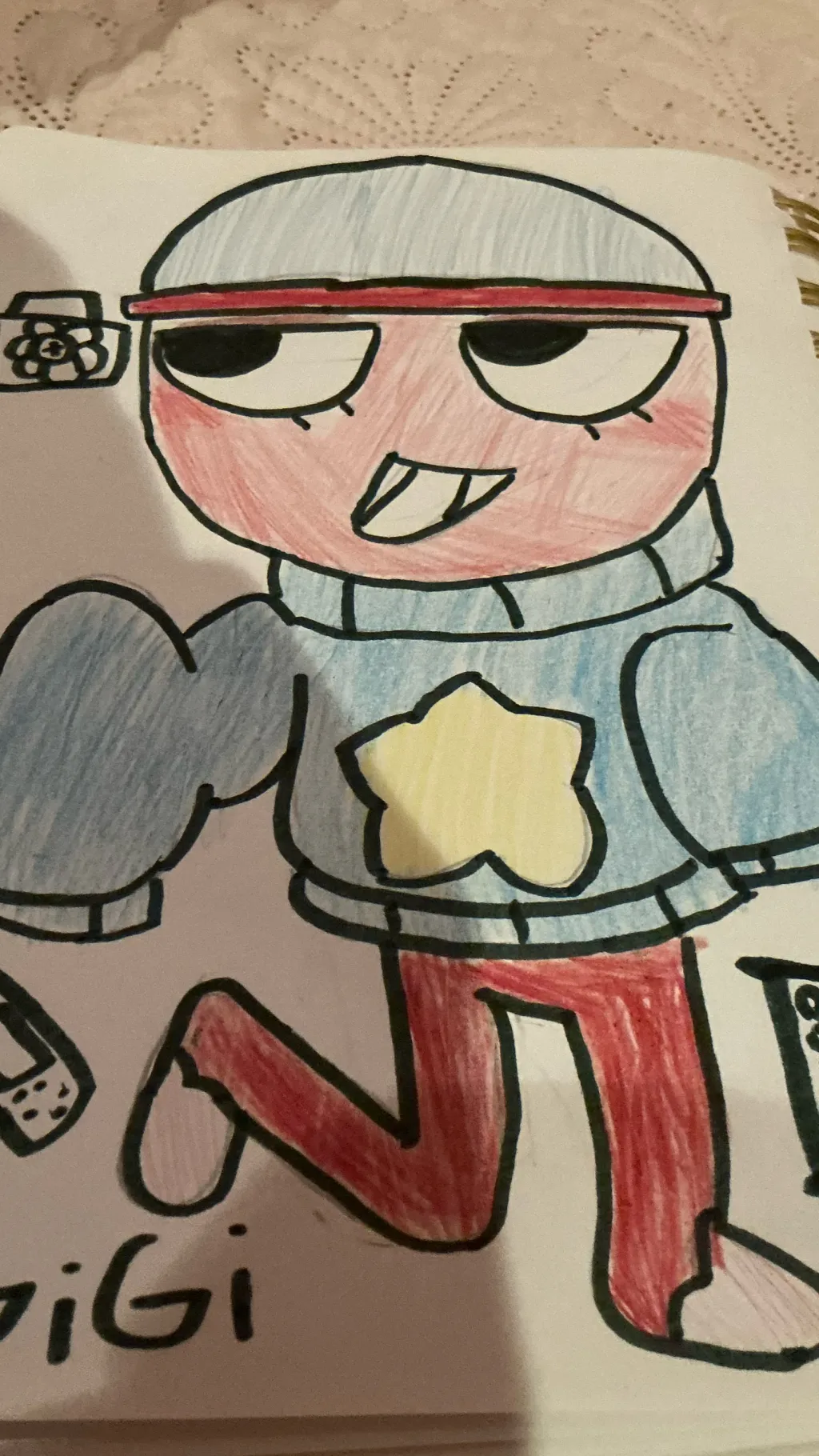 ai character: Dandy’s world  background