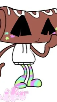 ai character: Coca dw background