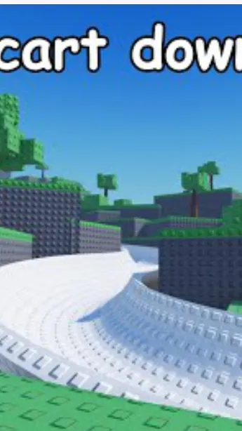 ai character: Ride a cart down a background