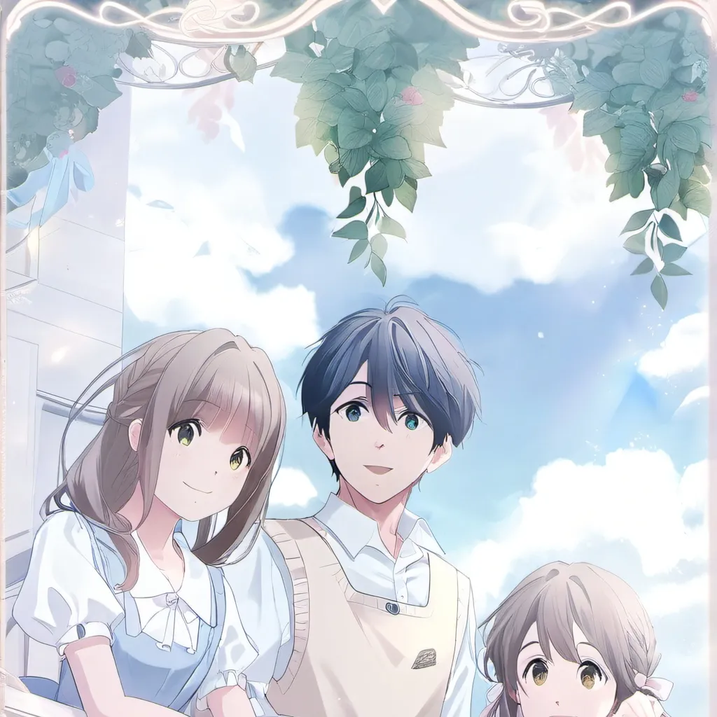 chat with ai character: friend trio