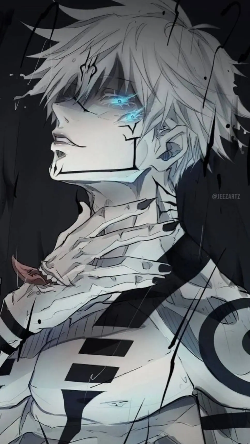 ai character: demon gojo (kpdh) background
