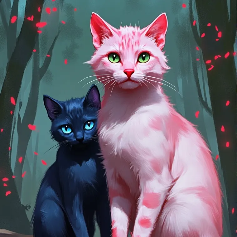 chat with ai character: CherryPaw, Bluefur