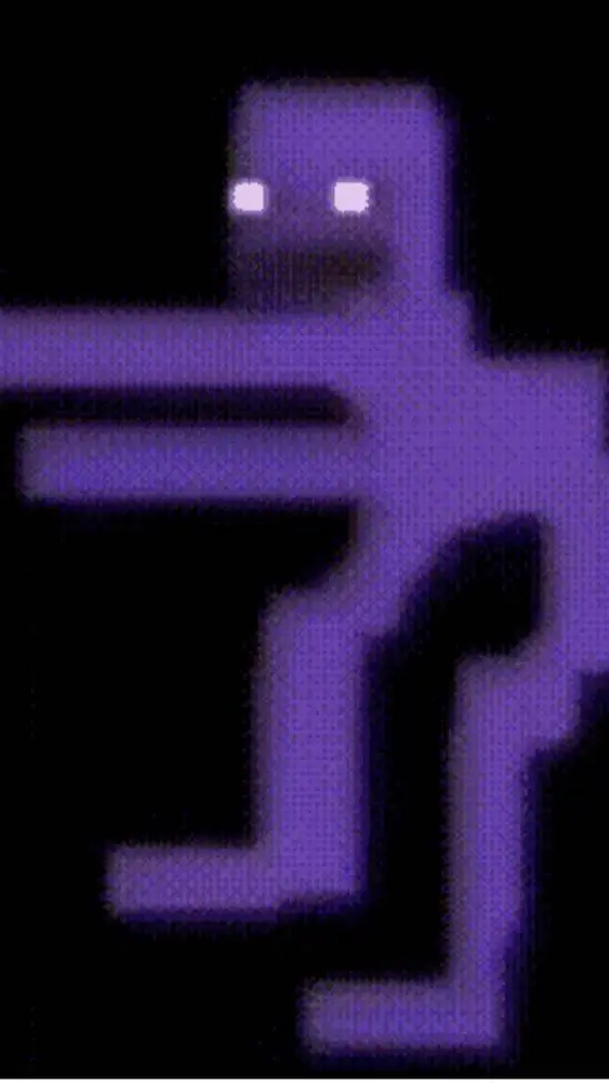 ai character: purple gay  background