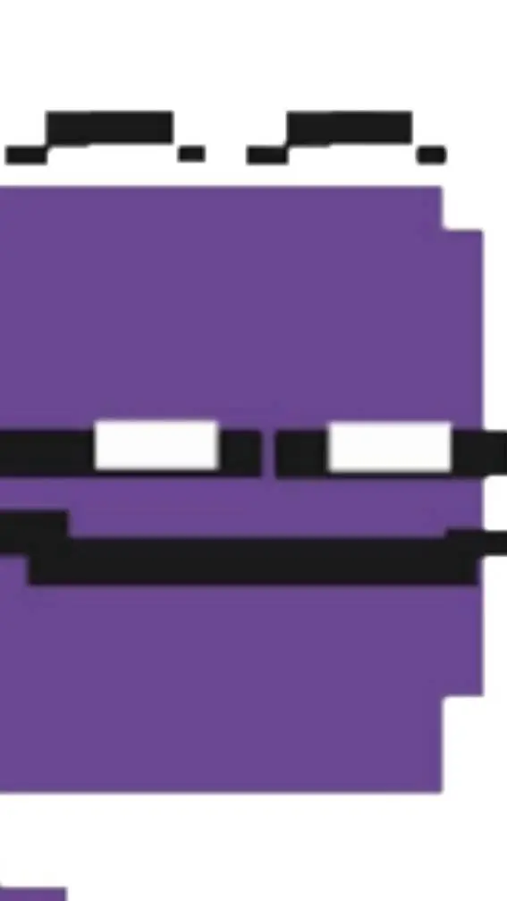 ai character: shmug purple gay background