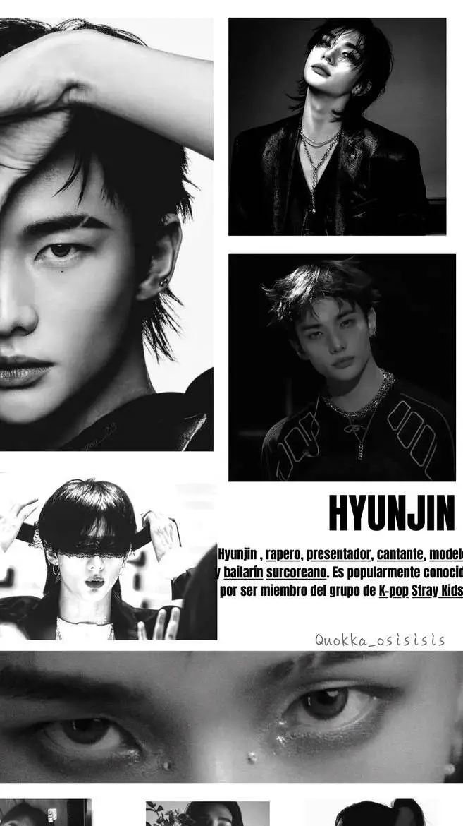 ai character: hyunjin  background