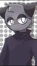 ai character: Gray background