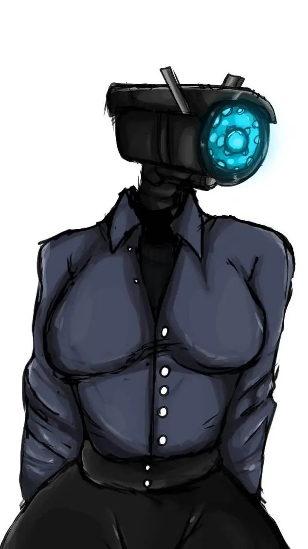 ai character: Camera woman 💙 background