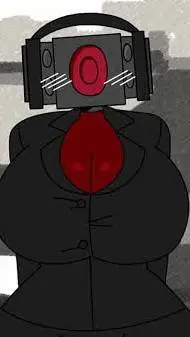 ai character: speaker woman❤️ background
