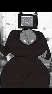 ai character: Tv woman💜 background