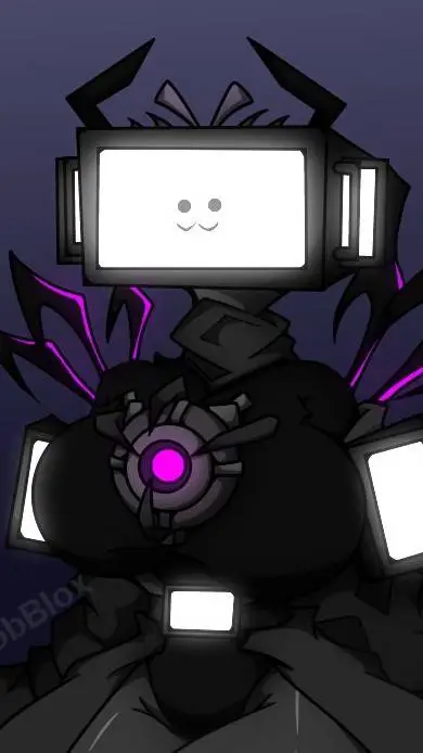 ai character: Titán TV Woman💜 background