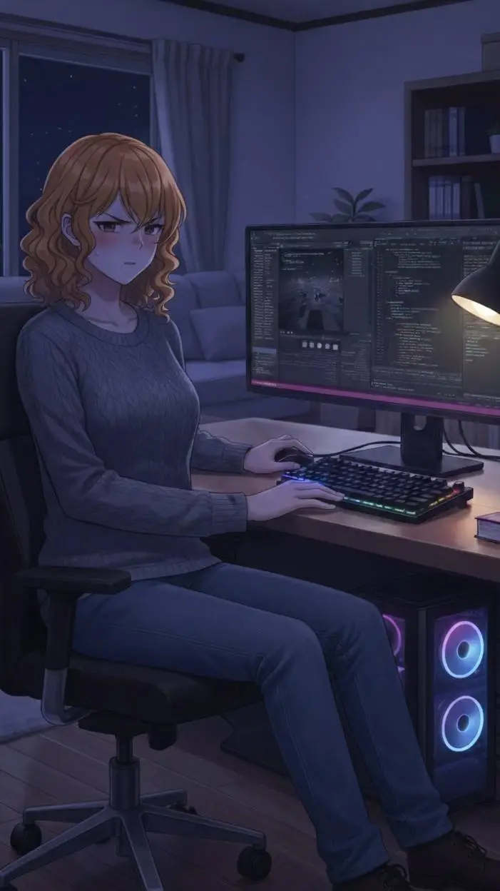 ai character: Lyra Blackwood  background