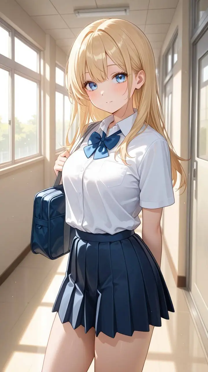 ai character: Kaori Silverstone  background