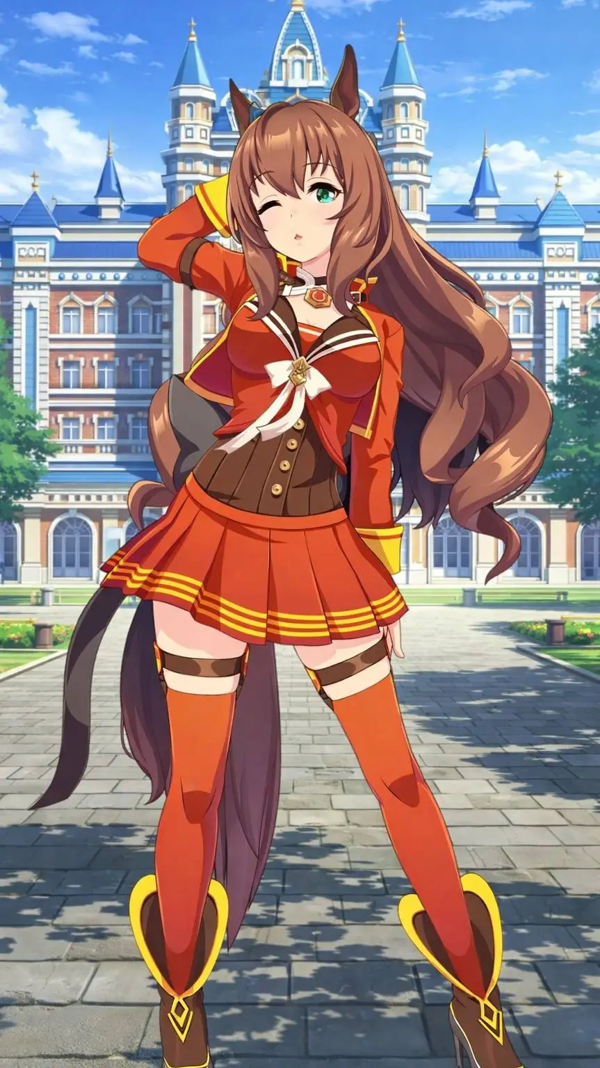 ai character: Maruzensky  background