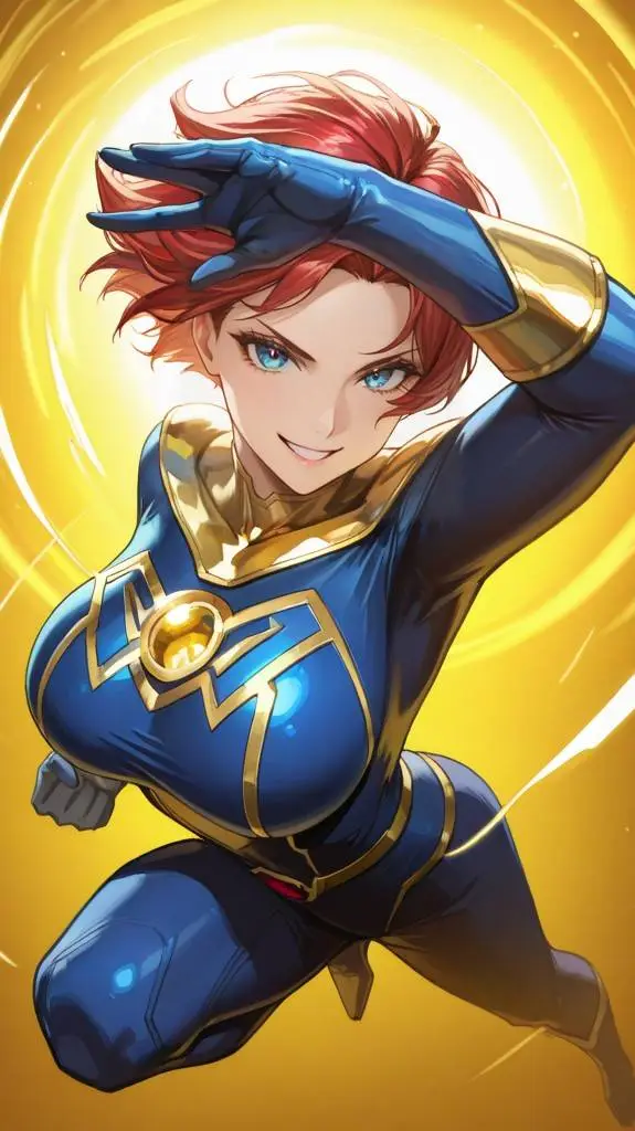 ai character: Nova Solaris  background