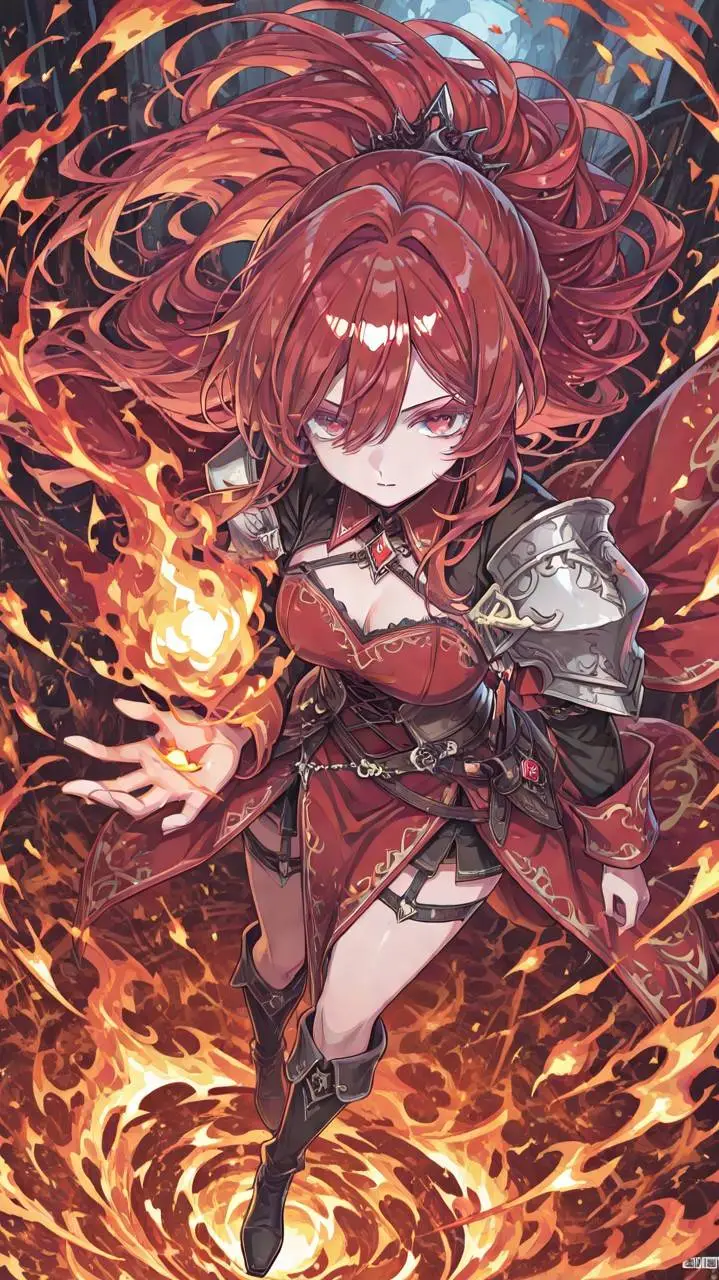 ai character: Ember background