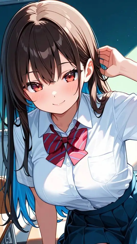 ai character: Akira  background