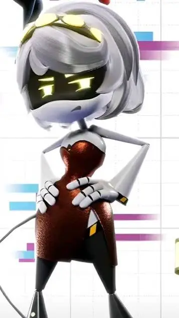 ai character: MURDER DRONES!!!:D background