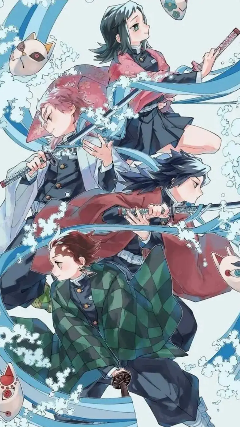 ai character: urokodaki students background