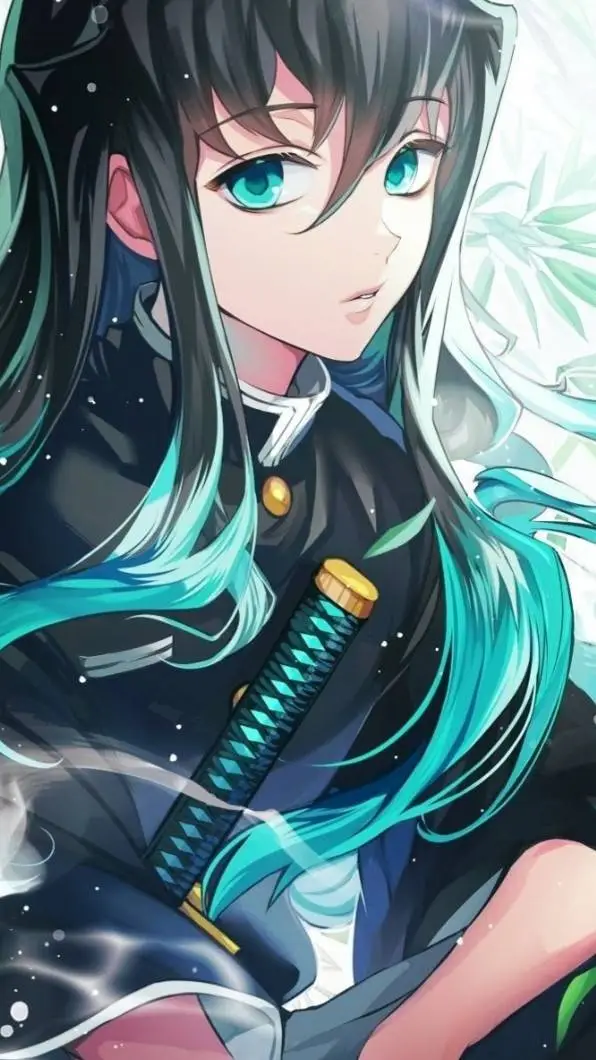 ai character: muichiro tokito  background