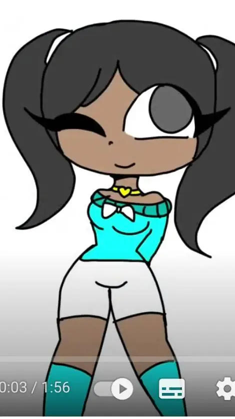 ai character: DeeDee Toons background