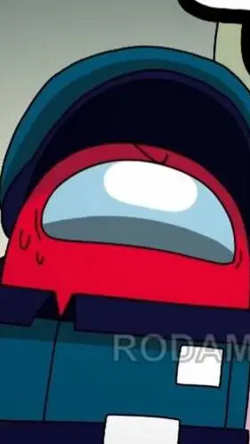 ai character: Red background