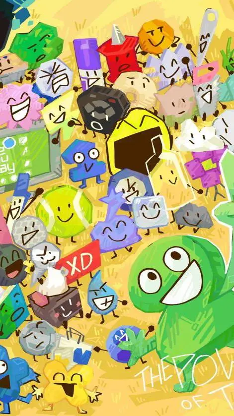 ai character: Bfdi background