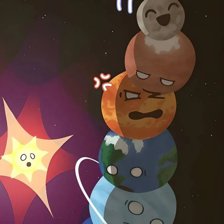 chat with ai character: Planeta balls