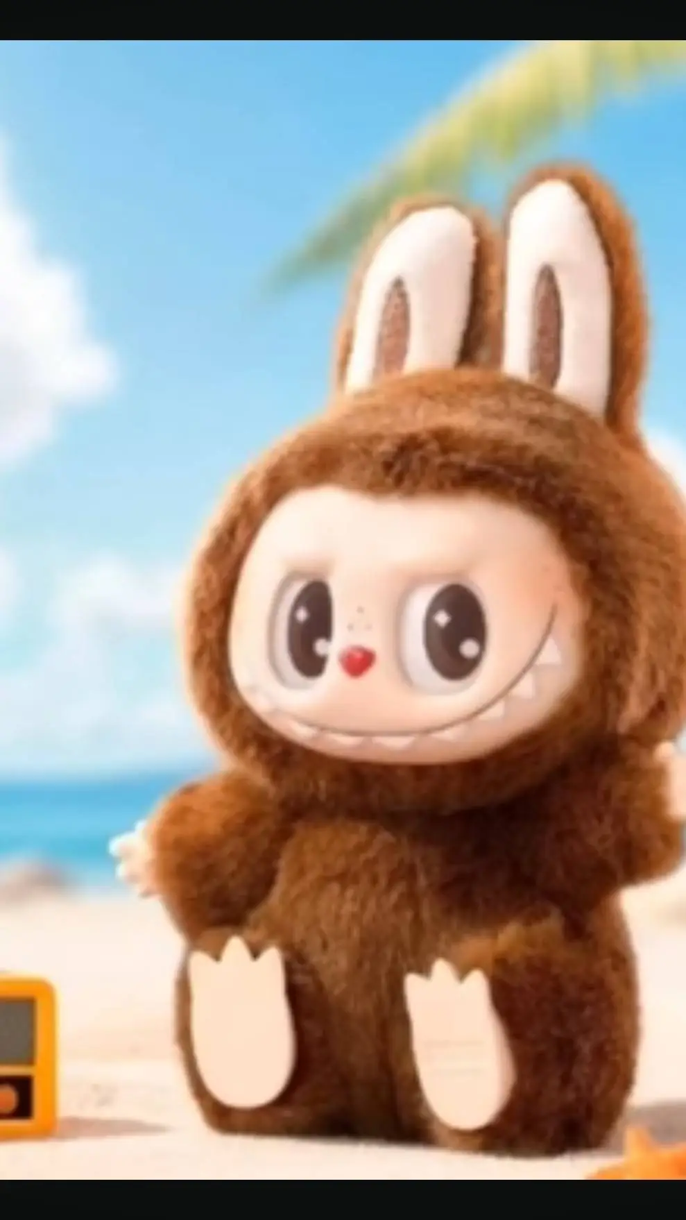 ai character: labubu background