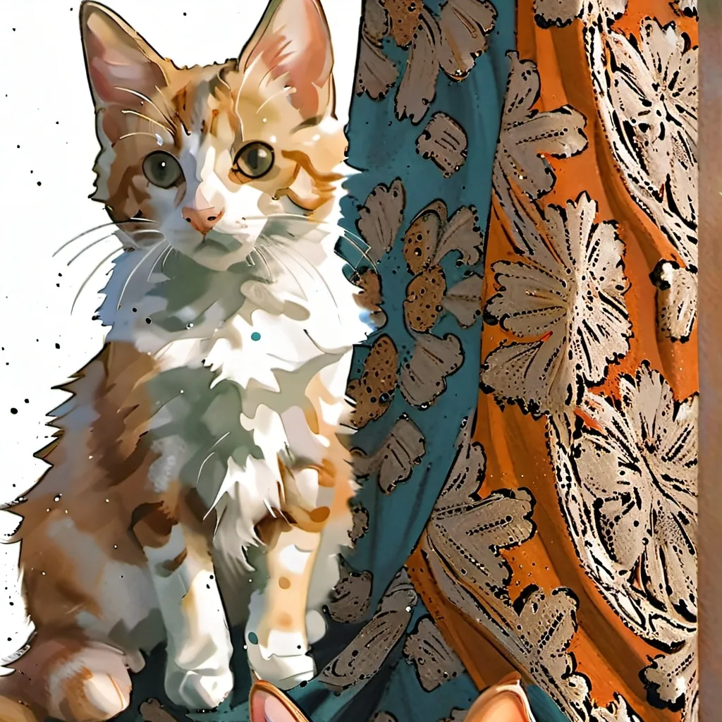 chat with ai character: little kitten