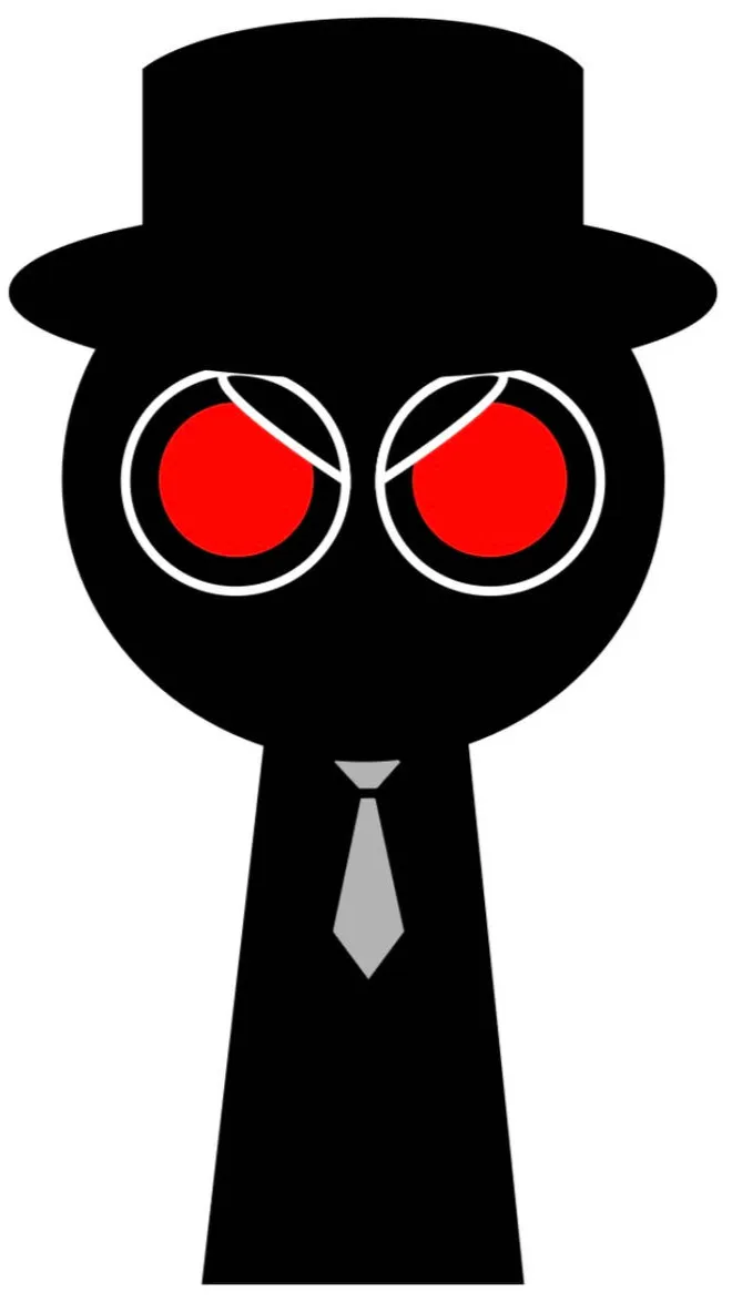 ai character: Sprunki Exe>:) background