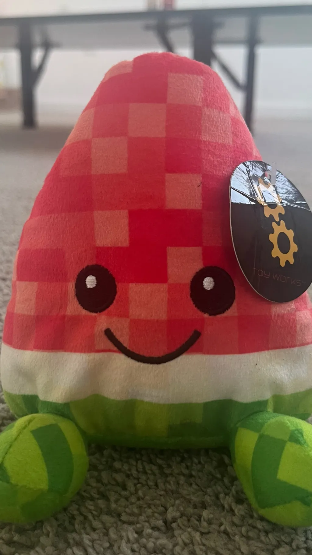ai character: Watermelony background